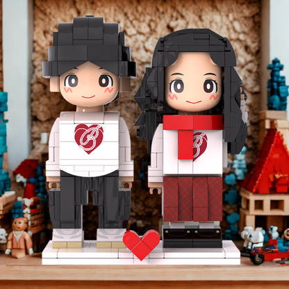 Custom Duduu Brick Figure 2 Person