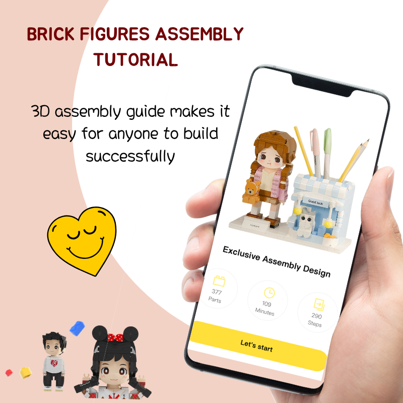 单人圆脸宠物笔筒