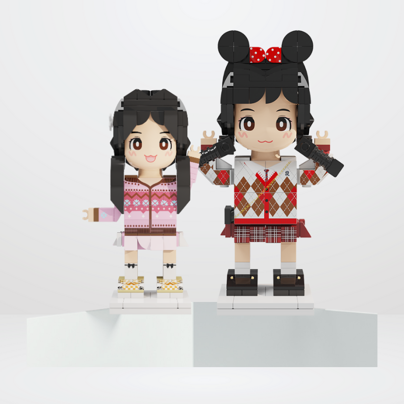 Custom Duduu Brick Figure 1 Person