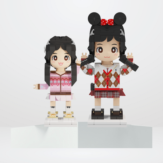 Custom Duduu Brick Figure 1 Person