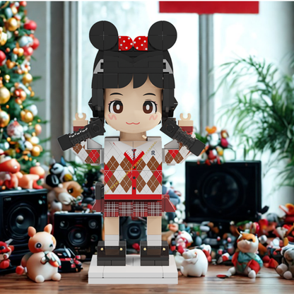 Custom Duduu Brick Figure 1 Person